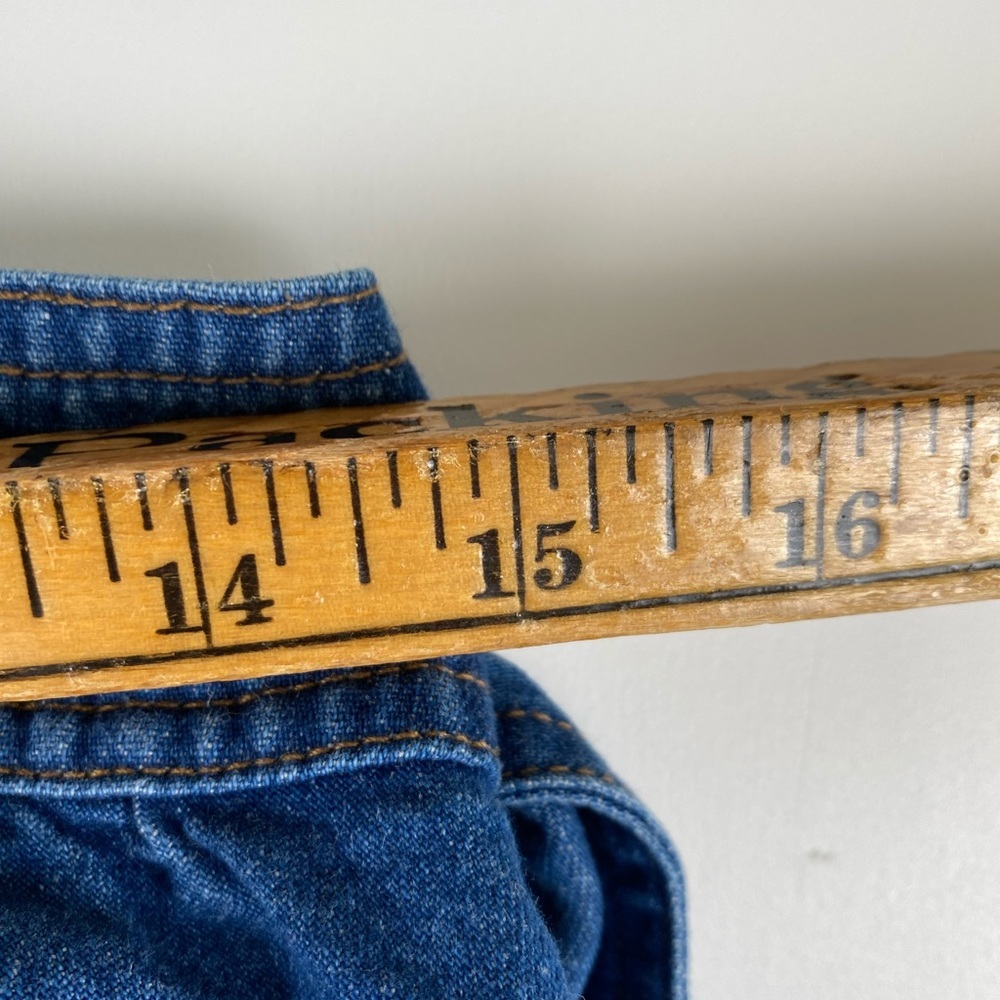 Madewell Denim Convertible Tie-Back Alberta Wash - Picture 9 of 10